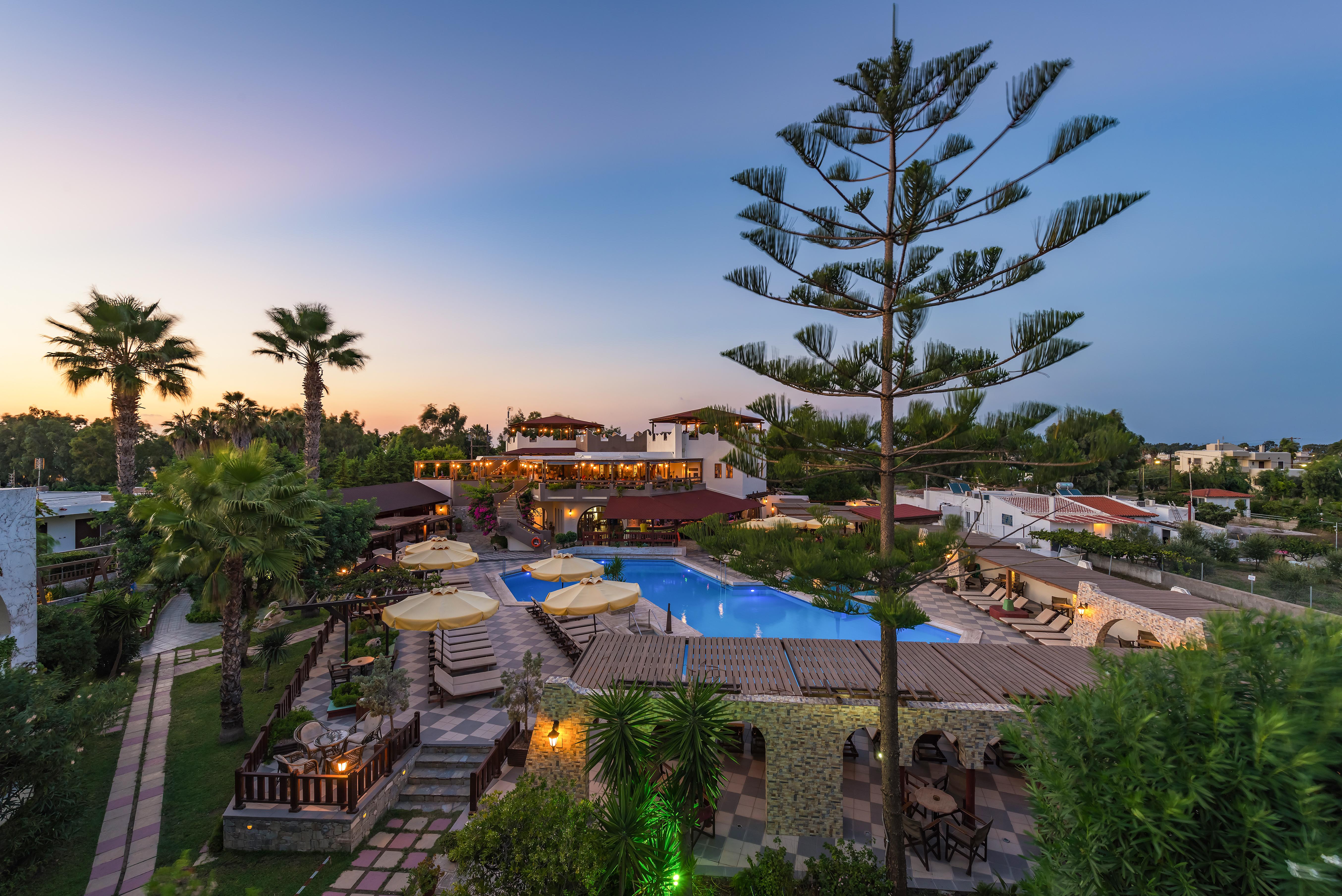 Hotel Gaia Garden Kos-Stadt Exterior foto